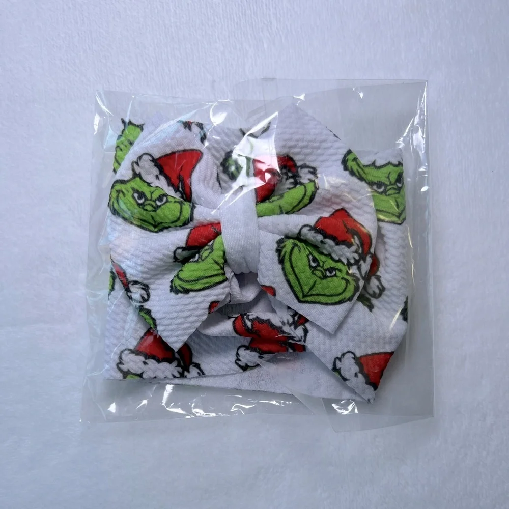 The Grinch Infant Hair Bow